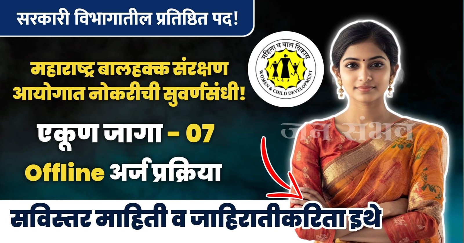 Mahila Balvikas Vibhag Bharti 2025