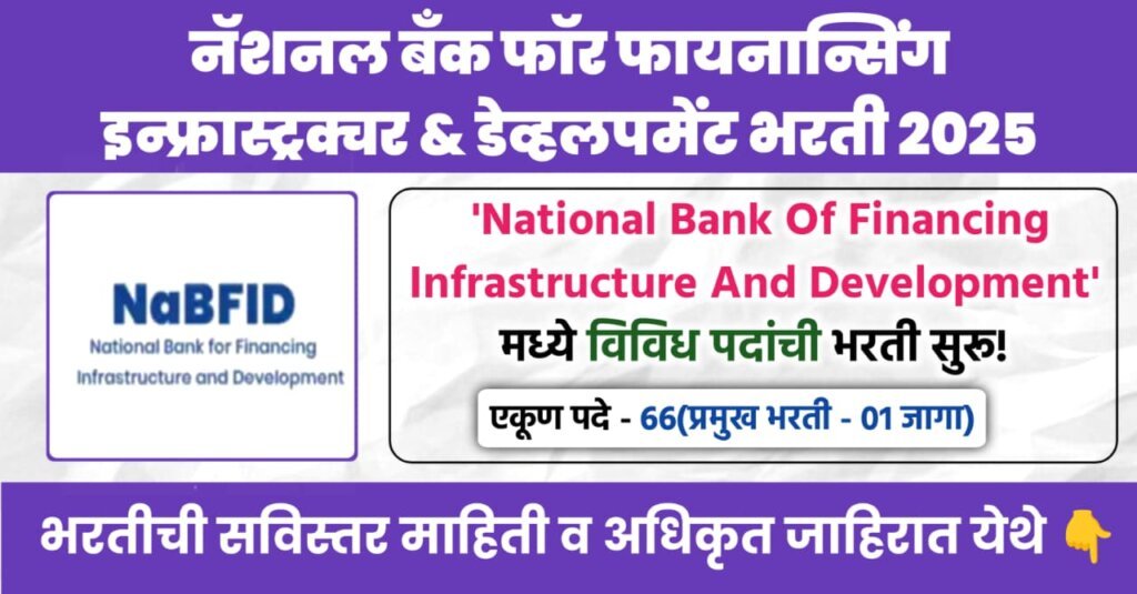 NaBFID Bharti 2025